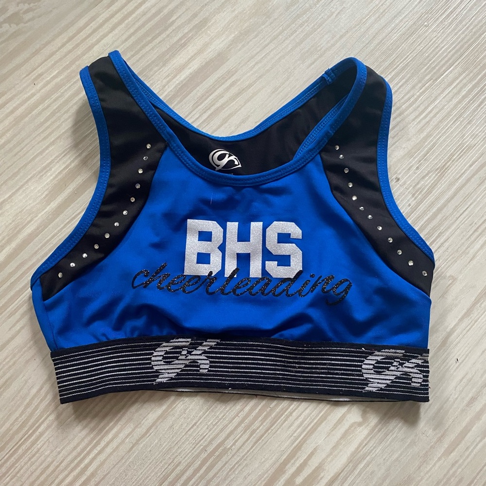 Royal Blue Cheerleading Sports Bra